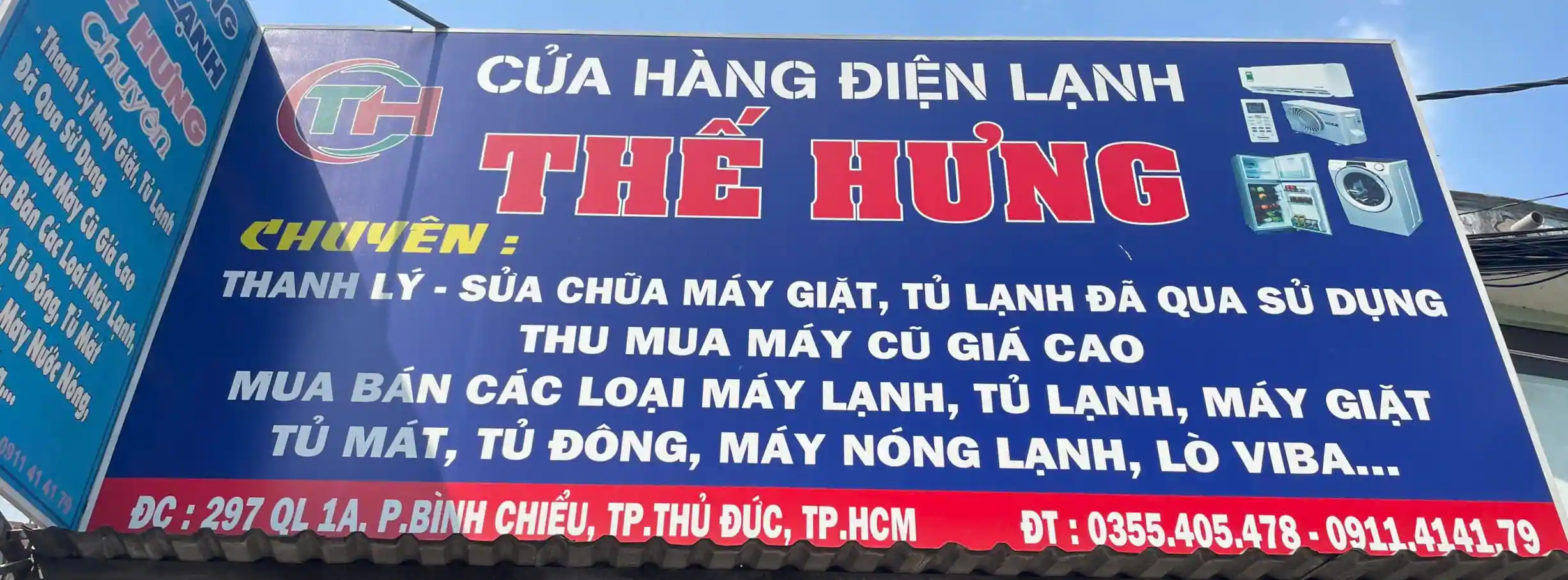 Cửa hàng Điện máy Thế Hưng - Chuyên tủ lạnh cũ