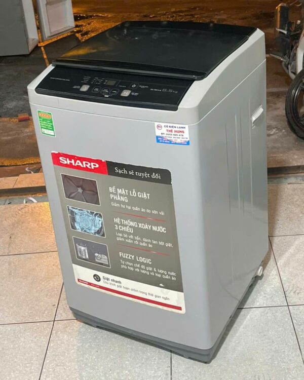 Máy giặt cũ Sharp 8kg5 1800K - Điện máy THẾ HƯNG